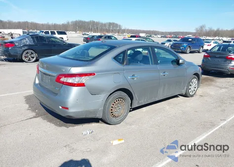 2013 Nissan Sentra Sv из США, поврежденный, VIN 3N1AB7AP6DL633049